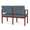 Lesro Lenox 2 Seat Tandem Seating W/ Arm, 44 in W 26 in L 31.5 in H LW2103 - alternate 2